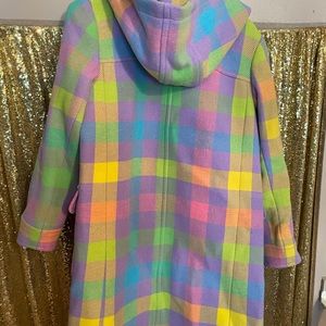 J Crew pastel wool coat